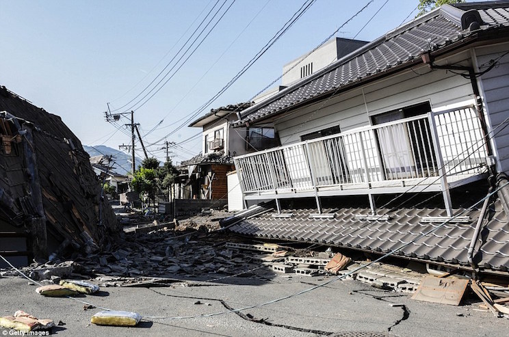 Terremoto en Japón